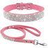 Hund halsband med stenar - Pet Modesti