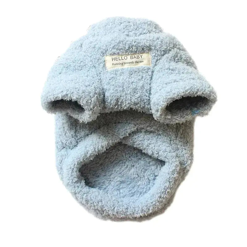 Plush Winter for Dogs - Blue / M