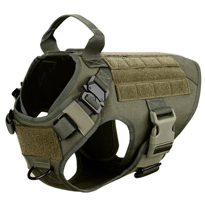 Tactical Harness millitary K9 Snabbkopplingssele - Pet Modesti