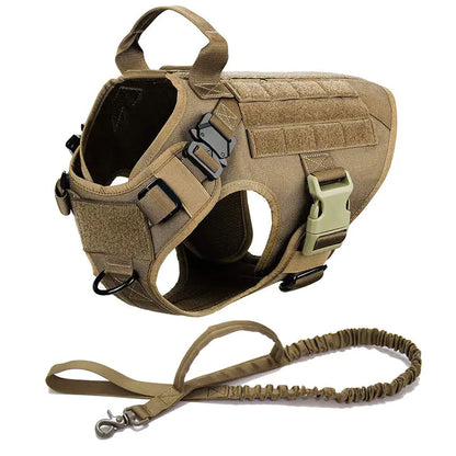 Tactical Harness millitary K9 Snabbkopplingssele - Pet Modesti