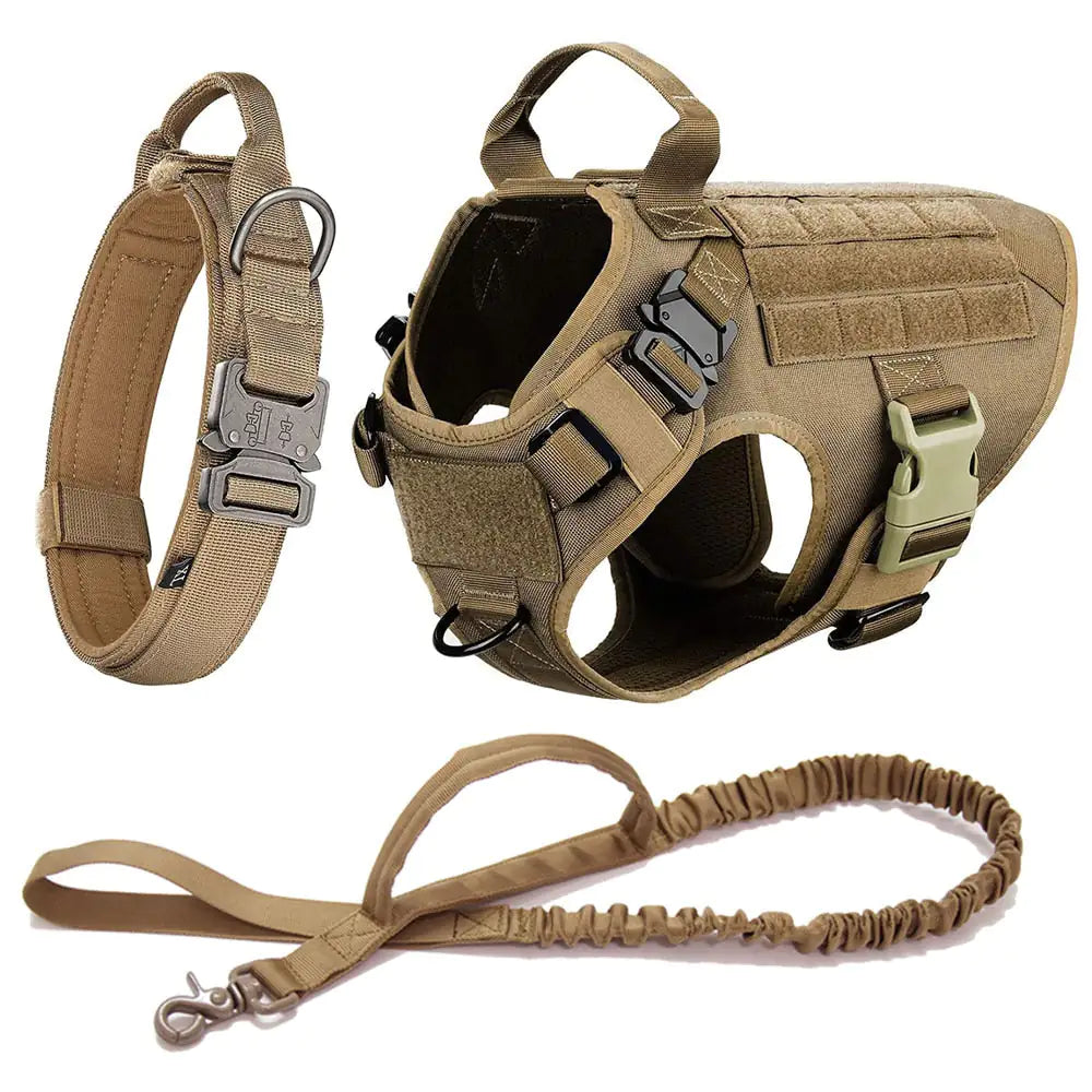 Tactical Harness millitary K9 Snabbkopplingssele - Pet Modesti