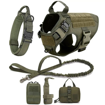 Tactical Harness millitary K9 Snabbkopplingssele - Pet Modesti