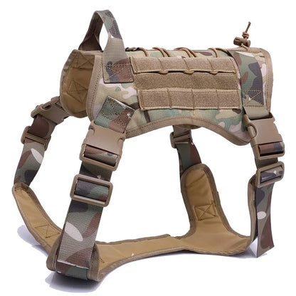 Tactical Harness Millitary K9 - Pet Modesti