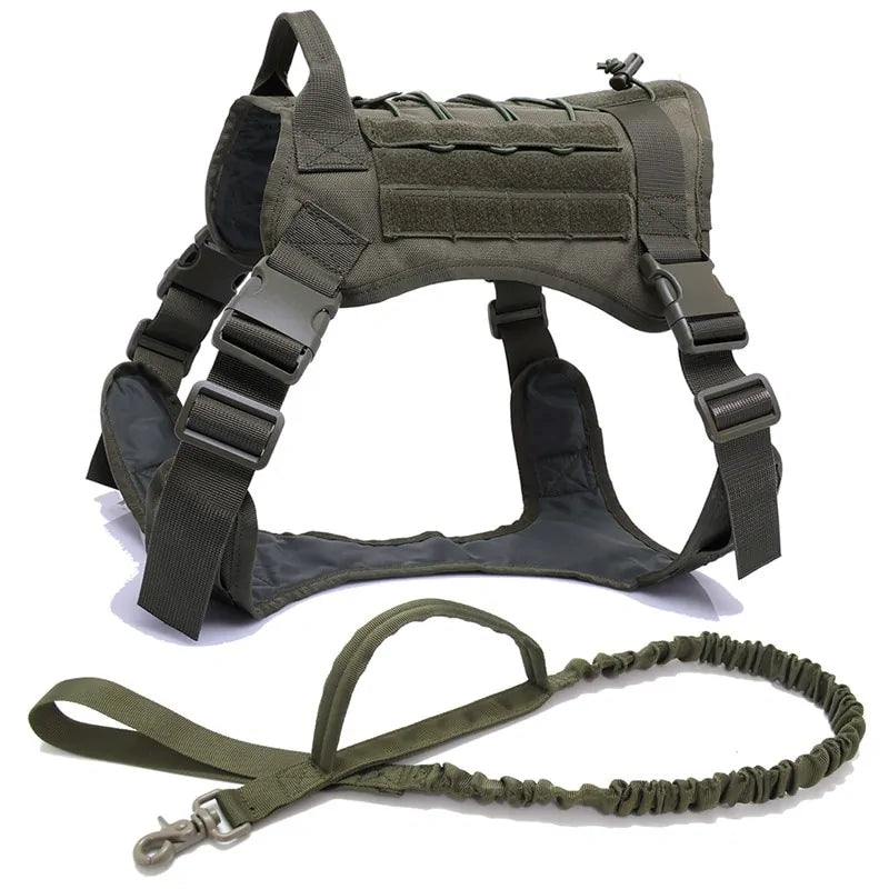 Tactical Harness Millitary K9 - Pet Modesti