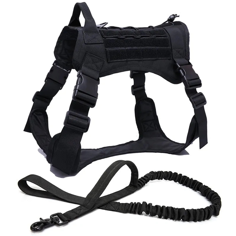 Tactical Harness Millitary K9 - Pet Modesti