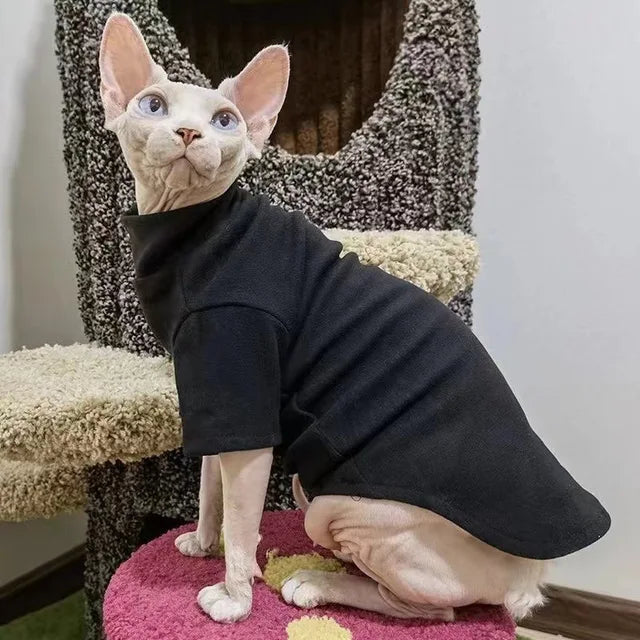 Tröjs för Sphynx-katt - Black5 / Extra Large